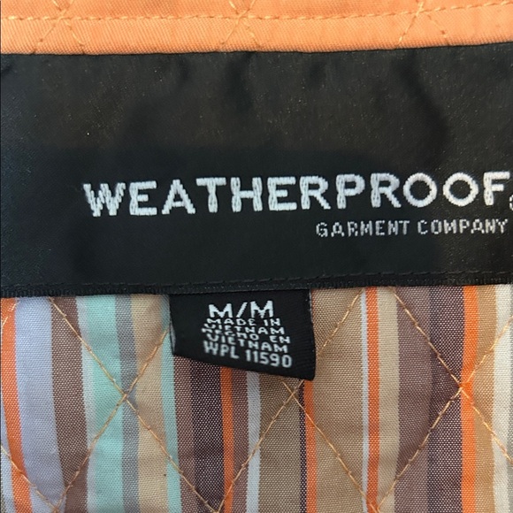 Weatherproof Orange Quilted Jacket - Picture 2 of 4
